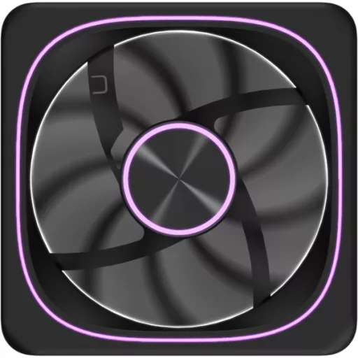 Formula Cooler 12cm - Air Fusion 1 BK (29,93dB, max. 39.11 CFM, PWM4-Pin+ARGB3-Pin, hydro bearing, ház hűtésre, ARGB)