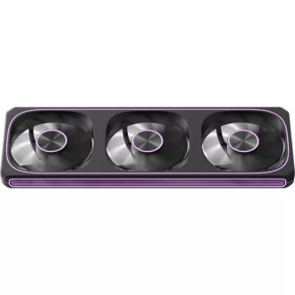   Formula Cooler 12cm -  3db Air Fusion 3 BK (37,93dB,max.39,64 CFM, PWM4-Pin+ARGB3-Pin, hydro bearing, ház hűtésre, ARGB)