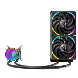   Formula CPU Water Cooler - Oasis L240 ARGB BK (2x12cm, ARGB LED, fekete)