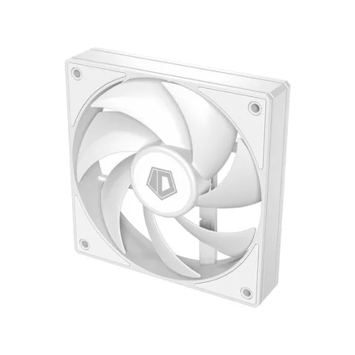 ID-Cooling Cooler 12cm - AF-125-W TRIO (29,85dB, max. 132,94 m3/h, 4pin, PWM, 3 x12cm, ARGB LED, fehér)