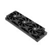 ID-Cooling CPU Water Cooler - DASHFLOW 360 BASIC BLACK (25dB; max. 140,16 m3/h; 3x12cm, fehér)