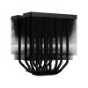 ID-Cooling CPU Cooler - FROZN A720 BLACK (33,5dB; max 167,52 m3/h; 4Pin csatlakozó, 7 db heatpipe, 2x12cm, PWM)