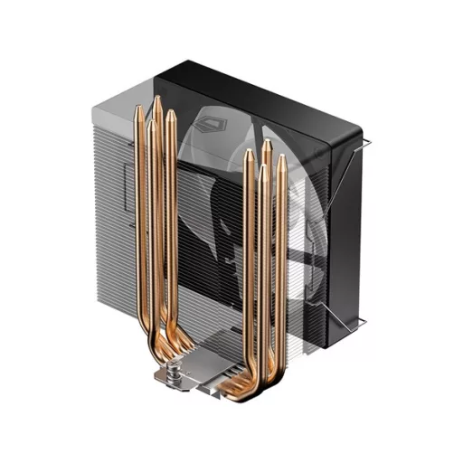 ID-Cooling CPU Cooler - SE-214-XT V2 (27,2dB; max. 98,54 m3/h; 4pin, 4 db heatpipe, 12cm, PWM)