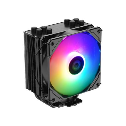 ID-Cooling CPU Cooler - SE-224-XTS ARGB (28.9dB; max. 118,93 m3/h; 4pin csatlakozó, 4 db heatpipe, 12cm, PWM, A-RGB LED)