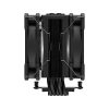 ID-Cooling CPU Cooler - SE-225-XT BLACK V2 (15.2-35.2 dB; max 129.39 m3/h; 4Pin csatlakozó, 5 db heatpipe, 2x12cm, PWM)