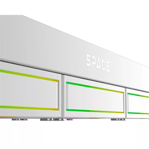 ID-Cooling CPU Water Cooler - Space SL360 WHITE (25dB; max. 132,52 m3/h; 3x12cm, A-RGB LED, fehér)