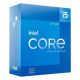 Intel Processzor - Core i5-12600KF (3700Mhz 20MBL3 Cache 10nm 125W skt1700 Alder Lake) BOX No Cooler No VGA