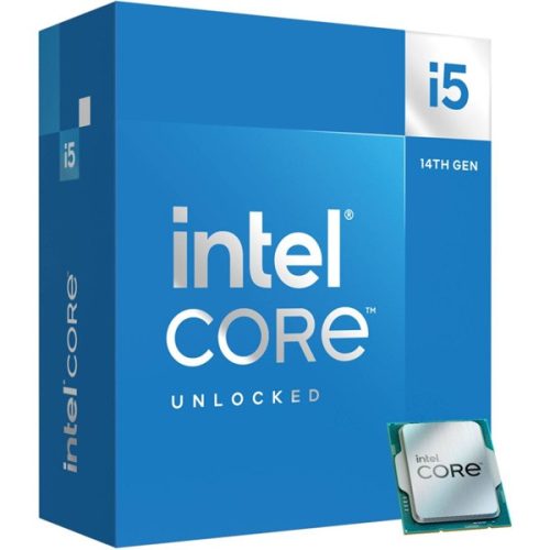 Intel Processzor - Core i5-14600K (3500Mhz 24MBL3 Cache 10nm 125W skt1700 Raptor Lake) BOX No Cooler