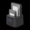 Advance HDD/SSD Dokkoló - DUALDOCK CLONE 2.5" / 3.5" (USB-A3.0 to 2xSATA, fekete)