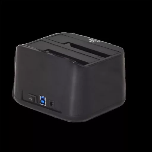 Advance HDD/SSD Dokkoló - DUALDOCK CLONE 2.5" / 3.5" (USB-A3.0 to 2xSATA, fekete)