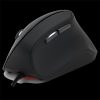 Advance Egér - VERTICAL PLUS MOUSE (1600 DPI, 6 gomb, ergonomikus, fekete)