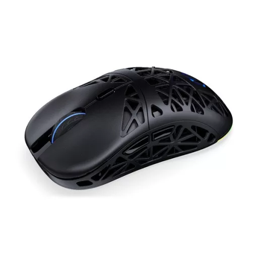 Endorfy Wireless Egér - LIV Plus (Honeycomb, 26 000 DPI, ARGB, PixArt PAW3395, optikai, fekete) + dokkoló