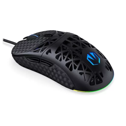 Endorfy Egér - LIV (Honeycomb, 8000 DPI, ARGB, PixArt PAW3311, optikai, 1,8m, fekete)