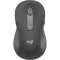 Logitech Egér - M650 L Nagy Balkezes (Vezeték nélküli, Bluetooth, Optikai, 2000 DPI, grafitszürke)