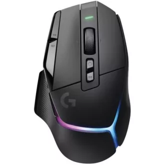  Logitech Egér - G502 X Plus Lightspeed (Vezeték nélküli, Gaming, Optikai, USB, 10 gombos, 25600 DPI, fekete)