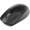 Logitech Egér - M190  (Vezeték nélküli, teljes méretű, Optikai, USB, fekete)