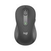 Logitech Egér - M650 L Nagy (Vezeték nélküli, Bluetooth, Optikai, 2000 DPI, szürke)