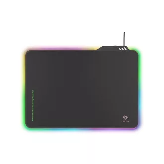   Vertux Egérpad - FLUXPAD (csúszásmentes, vízálló, RGB LED, fekete)