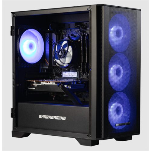 SHARK GAMING PC - Shark Maelstrom R511 (AMD R5-5500, RX7600 8G, 16GB, 1TB SSD, 600W, Windows 11 Home)