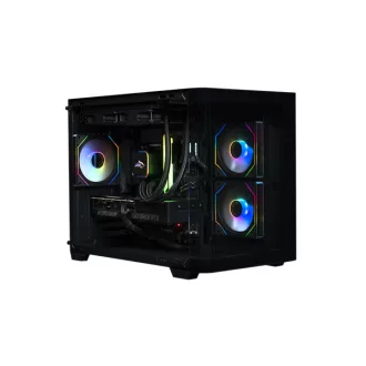   SHARK GAMING PC - RGBeast Mini R500 (Wave mini, R5-7600X, RX9060XT 16G , 1TB NVMe , 16GB  , watercooler, Windows 11 h)