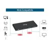 Equip HDMI Video-Splitter - 332716 (2 port, HDMI2.0, 3D, 4K/60Hz, HDR/HDCP Ready, fekete)