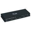 Equip HDMI Video-Splitter - 332717 (4 port, HDMI2.0, 3D, 4K/60Hz, HDR/HDCP Ready, fekete)