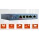 Hikvision Switch PoE - DS-3E0105P-E (4 port 100Mbps, 58W, 1 uplink port, L2)