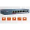 Hikvision Switch PoE - DS-3E0109P-E (8 port 100Mbps, 115W, 1xRJ45 100Mbps)
