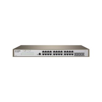   IP-COM Switch Vezérelhető - PRO-S24 (24x1Gbps + 4x1Gbps SFP + 1x1Gbps console port)
