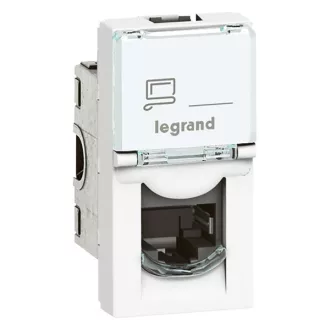   Legrand Program Mosaic LCS2 RJ45 aljzat Cat 6 UTP 1 modul fehér