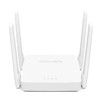   Mercusys Router WiFi AC1200 - AC10 (300Mbps 2,4GHz + 867Mbps 5GHz; 3port 100Mbps, WPA2)