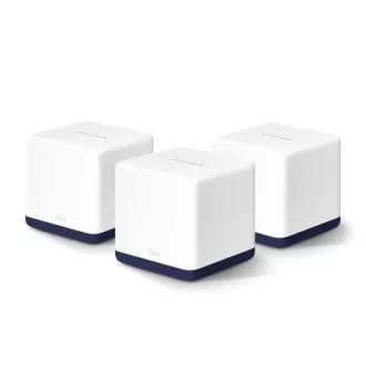   Mercusys Mesh WiFi AC1900 - Halo H50G (2 pack; 600Mbps 2,4GHz + 1300Mbps 5GHz; 3x 1Gbps; WPA2)