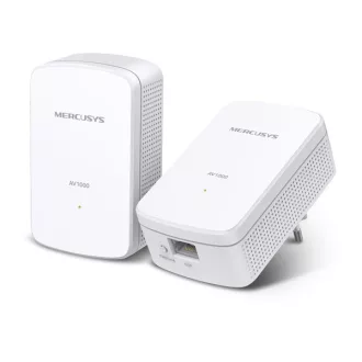   Mercusys Powerline adapter Kit - MP500 KIT (1x1Gbps; 1Gbps adatátvitel; 128-bit AES, QoS,Max 300m)