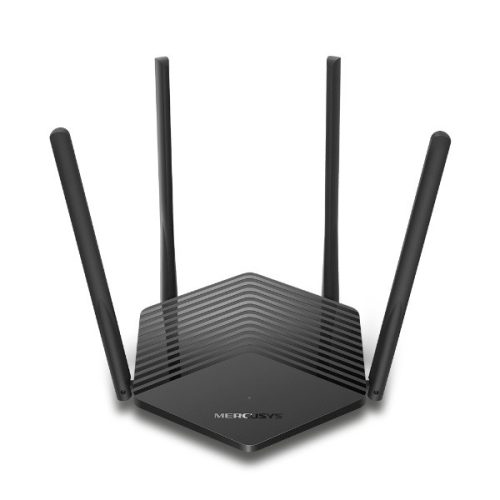 Mercusys Router WiFi AX1500 - MR60X (300Mbps 2,4GHz + 1201Mbps 5GHz; 3port 1Gbps, WPA3; MU-MIMO; OFDMA)