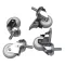Equip Rackszekrény kiegészítő - EZW-1 Castor Wheels for Wall Mounting Cabinets