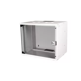   Equip Fali Rackszekrény - EWM-09-5440-G (19", 9U, 540x400mm, lapra szerelt, szürke)