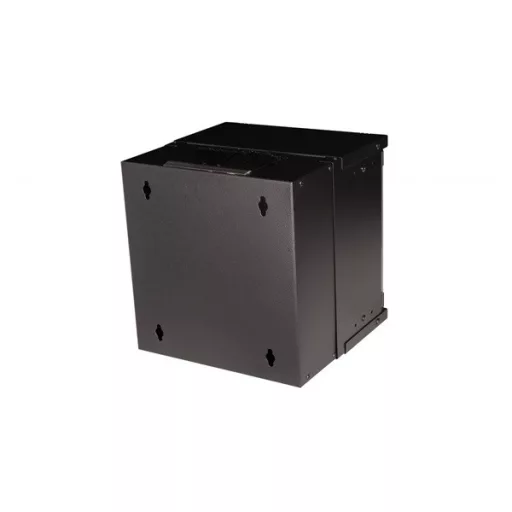 Equip Fali Rackszekrény - EWM-06-3030-B (10", 6U, 300x300mm, lapra szerelt, fekete)