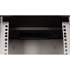 Equip Fali Rackszekrény - EWM-06-3030-B (10", 6U, 300x300mm, lapra szerelt, fekete)