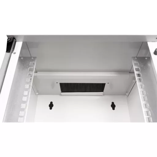 Equip Fali Rackszekrény - EWM-06-3030-B (10", 6U, 300x300mm, lapra szerelt, szürke)