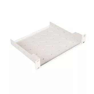   Equip Rackszekrény kiegészítő - EZFS-10-1-20-G (Fix polc, 10", 1U, Mélység: 200mm, szürke)
