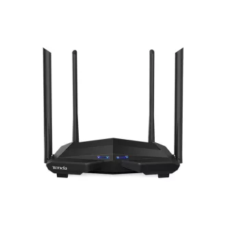   Tenda Router WiFi AC1200 - AC10 (300Mbps 2,4GHz + 867Mbps 5GHz; 4port 1Gbps, MU-MIMO; 4x6dBi)