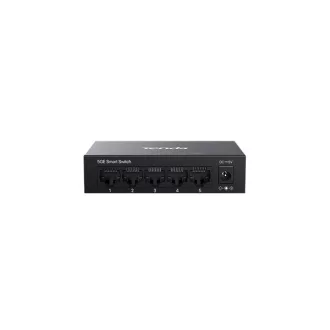   Tenda Switch Menedzselhető - TEG2205D (5x1Gbps; 10Gbps; CloudFi; Fém)