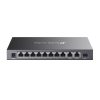 TP-Link Switch  PoE - DS111P (8x 100Mbps + 2x 1Gbps + 1x 1Gbps SFP port; 8x at PoE+ port; 65W)