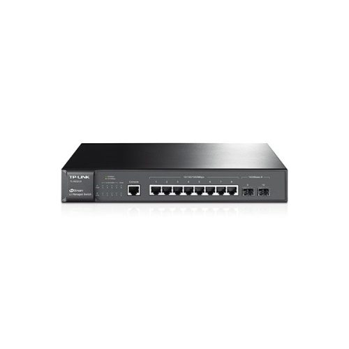 TP-Link Switch Vezérelhető - SG3210 JetStream™ (L2; 8port 1Gbps + 2port gigabit SFP; IPv6)