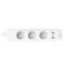 TP-Link Okos Elosztósor - Tapo P300 (230V-10A; 2,4GHz; BT; 3x külön kapcsolható aljzat; 1,5m kábel; 2xUSB; 1xUSB-C)