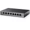 TP-Link Switch Easy Smart PoE - TL-SG108PE JetStream™ (8 port 1Gbps; 8/4 af PoE port, 55W)