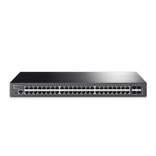 TP-Link Switch Vezérelhető - TL-SG3452 JetStream™ (L2,L2+; 48 port 1000Mbps + 4 port SFP; IPv6)