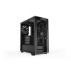 Be Quiet! Számítógépház - Pure Base 500DX Black (ATX, edzett üveg oldallap, fekete)