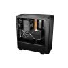 Be Quiet! Számítógépház - Pure Base 501 Airflow Window Black (ATX, edzett üveg oldallap, fekete)