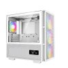 DeepCool Számítógépház - CH560 DIGITAL WH (fehér, 3x14cm + 1x12 venti, Mini-ITX / Micro-ATX / ATX / E-ATX, 2xUSB3.0)